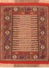 Kilim Red Square Hand Knotted 36 X 45 Area Rug 100-89911 Thumb 0
