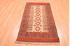 Kilim Red Flat Woven 27 X 53  Area Rug 100-89912 Thumb 1