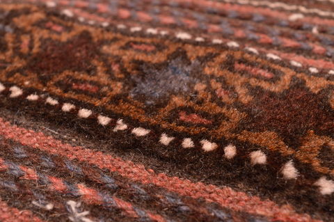 Baluch Brown Flat Woven 311 X 410 Area Rug 100-89913 Image 10