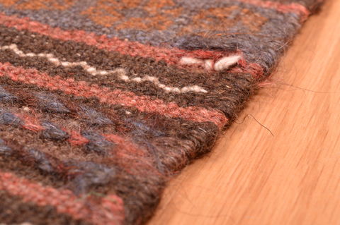 Baluch Brown Flat Woven 311 X 410 Area Rug 100-89913 Image 9