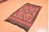 Kilim Red Hand Knotted 36 X 61  Area Rug 100-89914 Thumb 2