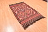 Kilim Red Hand Knotted 36 X 61  Area Rug 100-89914 Thumb 3