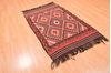 Kilim Red Hand Knotted 36 X 61  Area Rug 100-89914 Thumb 5