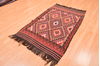 Kilim Red Hand Knotted 36 X 61  Area Rug 100-89914 Thumb 6
