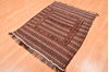 Baluch Brown Flat Woven 33 X 36  Area Rug 100-89915 Thumb 6