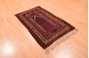 Baluch Red Hand Knotted 30 X 47 Area Rug 100-89921 Thumb 3