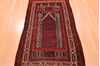 Baluch Red Hand Knotted 30 X 47 Area Rug 100-89921 Thumb 8