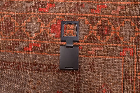 Baluch Grey Hand Knotted 40 X 53 Area Rug 100-89923 Image 12