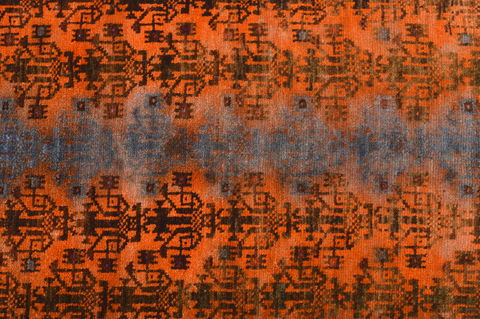Baluch Orange Hand Knotted 30 X 47 Area Rug 100-89928 Image 9