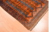 Baluch Orange Hand Knotted 30 X 47 Area Rug 100-89928 Thumb 10