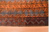 Baluch Orange Hand Knotted 30 X 47 Area Rug 100-89928 Thumb 7