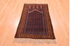 Baluch Blue Hand Knotted 29 X 45  Area Rug 100-89929 Thumb 1