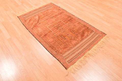 Baluch Beige Hand Knotted 29 X 48 Area Rug 100-89931 Image 3
