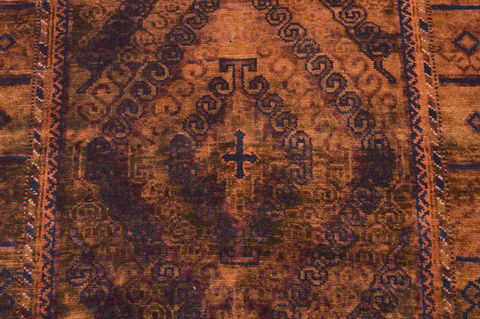 Baluch Brown Hand Knotted 30 X 47 Area Rug 100-89932 Image 11