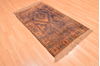 Baluch Brown Hand Knotted 30 X 47 Area Rug 100-89932 Thumb 6