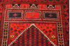 Baluch Red Hand Knotted 30 X 47 Area Rug 100-89934 Thumb 6