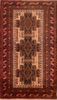 Baluch Red Hand Knotted 30 X 47 Area Rug 100-89934 Thumb 0