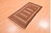 Baluch Brown Hand Knotted 30 X 47 Area Rug 100-89935 Thumb 2
