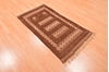 Baluch Brown Hand Knotted 30 X 47 Area Rug 100-89935 Thumb 3