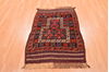 Baluch Blue Hand Knotted 29 X 40 Area Rug 100-89937 Thumb 1