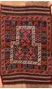 Baluch Blue Hand Knotted 29 X 40 Area Rug 100-89937 Thumb 0