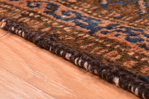 Baluch Beige Hand Knotted 30 X 50 Area Rug 100-89938 Image 11