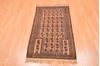 Baluch Beige Hand Knotted 30 X 50  Area Rug 100-89938 Thumb 4