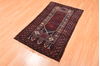 Baluch Red Hand Knotted 30 X 47 Area Rug 100-89939 Thumb 7