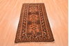 Baluch Brown Hand Knotted 29 X 53  Area Rug 100-89940 Thumb 1