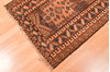 Baluch Brown Hand Knotted 29 X 53  Area Rug 100-89940 Thumb 7