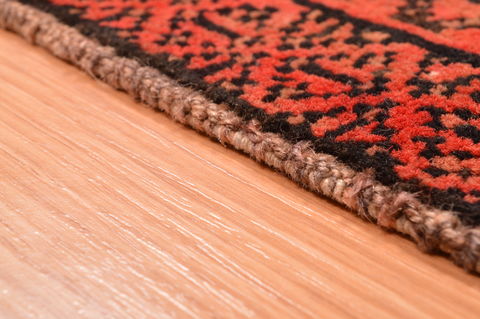 Baluch Red Hand Knotted 33 X 52 Area Rug 100-89941 Image 11