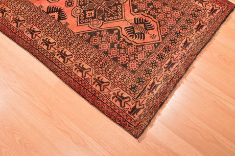 Baluch Red Hand Knotted 33 X 52 Area Rug 100-89941 Image 9