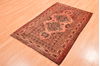Baluch Red Hand Knotted 33 X 52  Area Rug 100-89941 Thumb 2