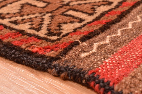 Baluch Beige Hand Knotted 29 X 47 Area Rug 100-89942 Image 13