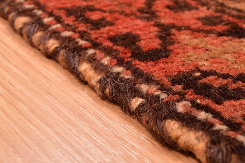 Baluch Beige Hand Knotted 211 X 47 Area Rug 100-89943 Image 11