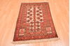 Baluch Beige Hand Knotted 211 X 47  Area Rug 100-89943 Thumb 5