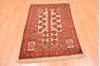 Baluch Beige Hand Knotted 211 X 47 Area Rug 100-89943 Thumb 5