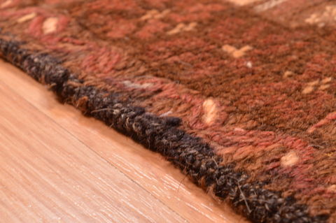 Baluch Brown Hand Knotted 210 X 53 Area Rug 100-89944 Image 12