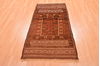 Baluch Brown Hand Knotted 210 X 53  Area Rug 100-89944 Thumb 1