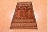 Baluch Brown Hand Knotted 210 X 53 Area Rug 100-89944 Thumb 1