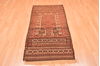 Baluch Brown Hand Knotted 210 X 53  Area Rug 100-89944 Thumb 4