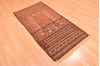Baluch Brown Hand Knotted 210 X 53  Area Rug 100-89944 Thumb 5