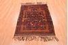 Baluch Purple Hand Knotted 30 X 47  Area Rug 100-89945 Thumb 1