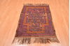 Baluch Purple Hand Knotted 30 X 47  Area Rug 100-89945 Thumb 4