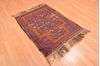 Baluch Purple Hand Knotted 30 X 47  Area Rug 100-89945 Thumb 5