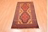 Baluch Beige Hand Knotted 210 X 51  Area Rug 100-89946 Thumb 4