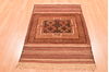 Baluch Brown Hand Knotted 27 X 45 Area Rug 100-89947 Thumb 1