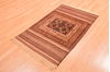 Baluch Brown Hand Knotted 27 X 45 Area Rug 100-89947 Thumb 2