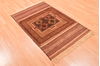 Baluch Brown Hand Knotted 27 X 45  Area Rug 100-89947 Thumb 3
