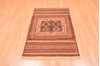 Baluch Brown Hand Knotted 27 X 45  Area Rug 100-89947 Thumb 4